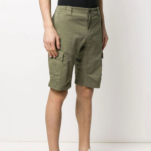 Pantalones Cortos Cargo Casuales de Moda con Cierre de Cremallera, Estilo Nuevo, Hechos a Medida, Color Sólido, Transpirables, de Secado Rápido, Ligeros, 100% Algodón - Product Image 3