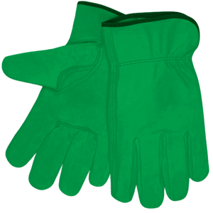 Cowhide Grain Leather Heavy Duty <b>Driving</b> <b>Gloves</b> Soft Comfortable Long Lasting Safety Work Handling <b>Gloves</b> Industrial Personal - Product Image 3