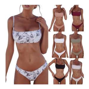 Trajes de Baño de Alta Calidad para Mujer, Personalizados, Ecológicos, de Secado Rápido, Transpirables, con Estampado Floral, Tallas Grandes, Bikinis de Poliéster y Nailon - Product Image 5