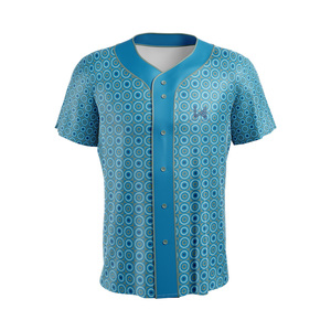 Customized Women's Button <b>Down</b> Closure Baseball Jerseys Plus Size Breathable 100% Polyester Summer Wear Eco Friendly Jerseys - Product Image 1