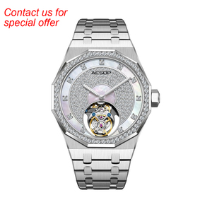 Montre mécanique tourbillon classique 7089 pour homme, montre de luxe certifiée par le fabricant - Product Image 2