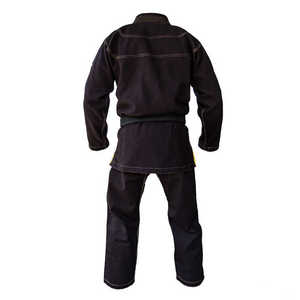 Kimono BJJ unisexe gris 100% coton, durable, coupe classique, vêtements d'arts martiaux pour adultes, respirant, anti-UV, écologique, imperméable - Product Image 3
