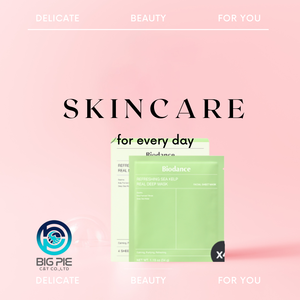 For Refreshing Herbal Sea Kelp Moisturizing 4-Sheet Functional Facial <b>Mask</b> for All Skin Types - Product Image 2