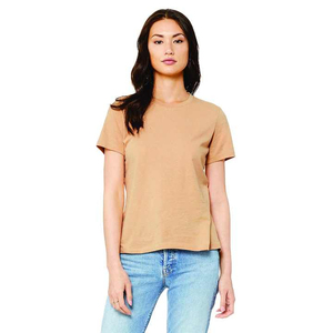 Camiseta Corta Blanca Lisa de Corte Ajustado para Mujer, Cuello Redondo, Manga Corta, Casual, Verano, con Ribete de Encaje, para Damas - Product Image 2