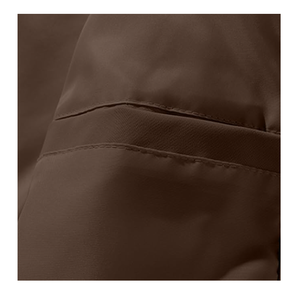 Unisex Casual Winter Hooded Waterproof Eco-Friendly Streetwear <b>Puffer</b> <b>Jacket</b> with Zipper Thick Fleece Lining for Winter Seasons - Product Image 4