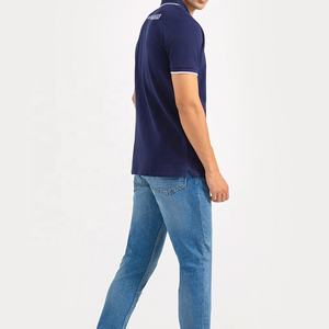 Polo de Golf informal y transpirable de alta calidad para hombre, Polo de manga corta de algodón 100%, Polo para hombre - Product Image 3