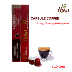 Café Hiva's, Tueste Italiano con Notas de Vainilla, Compatible con Espresso, Cápsulas de Café, Granos de Arábica, Cafeinado, Listo para Exportar - Product Image 6
