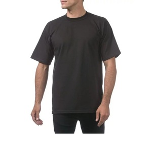 T-shirt décontracté pour homme en coton 100% de haute qualité, couleur unie, imprimé graphique personnalisé sur le devant, col rond, tissu tricoté respirant - Product Image 5