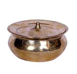 Olla de Cobre Premium con Tapa y Asas Decorativas, Plato para Servir de Cobre, Utensilios de Cocina para Sopa y Guisos - Product Image 4