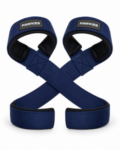 Sangles de levage FAWKES en forme de 8, rouges, réglables, légères, en nylon, pour musculation, unisexe, fermeture à boucle, sans élasticité, prix abordable - Product Image 6