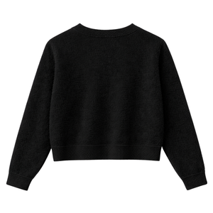 Pull-over d'hiver décontracté pour femme, col roulé brodé, 100 % acrylique, couleur personnalisable sur le devant, respirant, long, Noël 2026 - Product Image 2