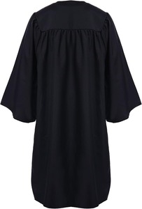 Conjunto de Toga, Birrete y Borla de Graduación de Alta Calidad en Poliéster Mate Clásico, Origen Importado - Product Image 4