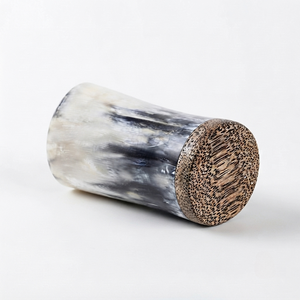 Best Quality Indian Handmade Eco-Friendly REHMAN CRAFT HORN GLASS Rustic Buffalo Horn Short Beer <b>Cup</b> for Beer Mead Drink - Product Image 5