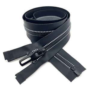 Multifunction <b>Zipper</b> Close End Waterproof <b>Zipper</b> Reflective Effect Plastic <b>Zipper</b> for Jacket - Product Image 2