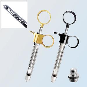 กระบอกฉีดยาสำหรับทันตกรรมแบบมืออาชีพ 1.8 มล. สแตนเลสสตีล แบบปากกา พร้อมระบบดูดกลับ สำหรับการผ่าตัด - Product Image 1