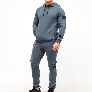 Conjunto Deportivo para Hombre, Chaqueta Deportiva Ligera, Pantalones Deportivos con Cintura Elástica, Ropa para Correr, Entrenamiento, Gimnasio - Product Image 1