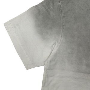 Camiseta de Manga Corta con Cuello Redondo y Estampado Tie-Dye para Hombre, Corte Regular, Tejido Informal, Diseño con Patrón Azul y Negro - Product Image 6