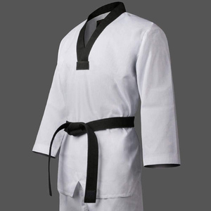 Uniforme de Taekwondo Personnalisable Léger, Respirant et Doux de Haute Qualité 2026 Blanc - Product Image 4