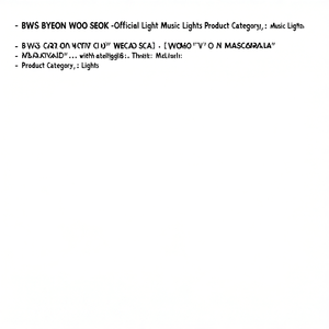 BWS BYEON WOO SEOK-Official <b>Light</b> Stick Music <b>Lights</b> Product Category - Product Image 2