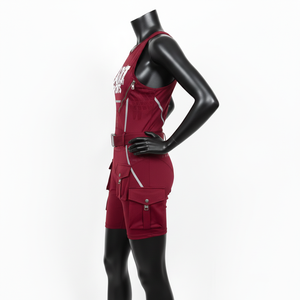 ชุดว่ายน้ำผู้หญิงคุณภาพสูง โพลีสแปนเด็กซ์ สีม่วงดำ ระบายอากาศได้ดี พร้อมแผงตาข่าย พิมพ์โลโก้ตามสั่ง สำหรับชุดว่ายน้ำผู้หญิง - Product Image 6