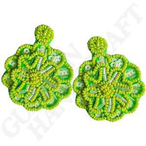 Bordado con Forma de Flor Inspirado en la Naturaleza, Chapado en Plata, Imitación de Perla, Ligero, Clásico, Ecológico, Tejido a Mano - Product Image 3