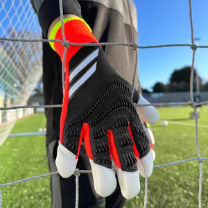 Guantes Deportivos de Cuero Profesionales al por Mayor, Equipo de Portero de Fútbol Transpirable de Alta Calidad para Uso en Exteriores - Product Image 5