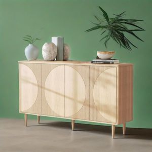 Modern Sideboard <b>Buffet</b> <b>Table</b> Living Room Cabinets with Storage Elegant <b>Buffet</b> Cabinet Sideboard - Product Image 1