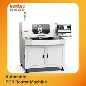 SMT hattı GAM330 için <span class=keywords><strong>PLC</strong></span> ve Motor çekirdek bileşenleri ile GENITEC yeni otomatik PCB kesme makinesi - Product Image 2