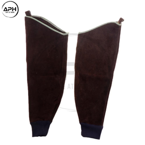 Manchons de soudage en cuir de vachette de qualité supérieure, les plus récents, longs, pour atelier, avec poignets ajustables, personnalisables, prix de gros - Product Image 3