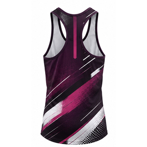 Ropa deportiva transpirable para mujer, camiseta sin mangas para gimnasio, ropa de fitness elegante, camisetas sin mangas para mujer al mejor precio - Product Image 3
