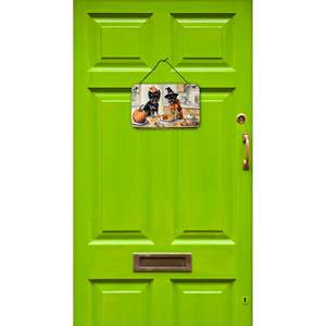 Affenpinscher Automne Cuisine Tenture Murale Impressions Nouveau Multicolore Aluminium Métal Signe pour la Décoration Intérieure Porte Plaque Suspendue pour la Cuisine - Product Image 2