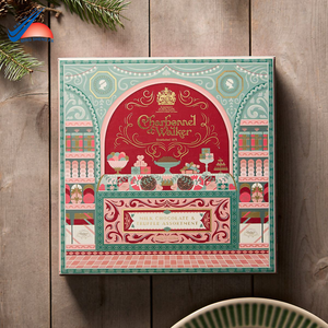 Caja de Colección de Chocolates de Lujo con Impresión y Opciones de Cierre Magnético - Product Image 1