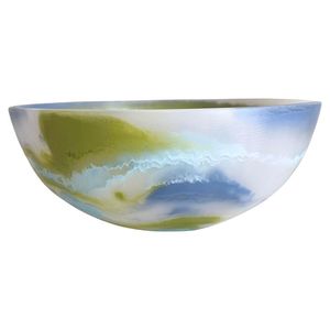 Belle coupelle en résine faite à la main, élégante coupelle décorative pour la maison, le bureau, la table à manger, la table basse et la décoration festive - Product Image 5