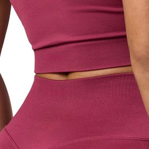Pink Training Legging Women High Rise Stretch Fitness <b>Tights</b> Workout Yoga Pants Athletic Activewear Wear - Product Image 4