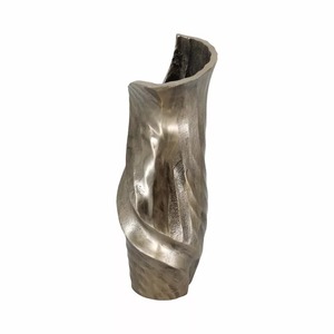 Vase mural en aluminium design industriel avec poignée, pour table, 8 pouces de long, 4,5 pouces de haut, écologique - Product Image 4