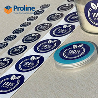 Autocollants en papier découpés à la forme, imperméables, originaux du Vietnam, rouleau d'autocollants thermiques de qualité alimentaire, finition brillante/mate, 20 étiquettes