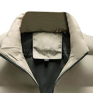 Gilet matelassé court imperméable décontracté pour homme, design unique, vente en gros - Mélange de coton, fabriqué au Pakistan - Product Image 4