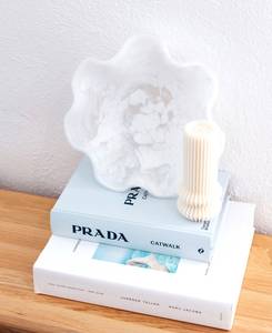 OEM ODM Bols à salade décoratifs classiques en résine faits à la main, finition blanche polie, légers, écologiques, compatibles lave-vaisselle, jetables - Product Image 4