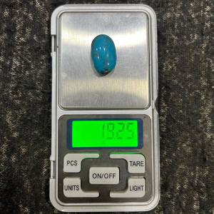 Cabochons en turquoise naturelle en vrac, pierres précieuses bleues polies, écologiques, formes variées avec certificat, pour la fabrication de bijoux - Product Image 5