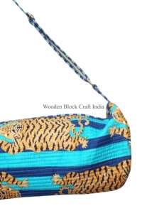 Bolsas de yoga de algodón 100% hechas a mano, nuevas bolsas de yoga de diseño ecológico para hombre y mujer, bolsas de yoga de cáñamo. - Product Image 2