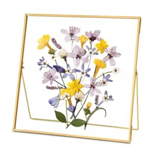 Unique Style Metal Glass Photo <b>Frame</b> Hanging Wall <b>Picture</b> Display <b>Frame</b> Stylish Interior Decor - Product Image 5