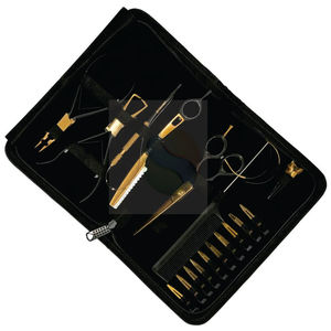 Professional Hair <b>Extension</b> <b>Micro</b> Ring Tool Kit – Premium Pliers, Loop & Pulling Needles with Hair Parting Comb - Product Image 6