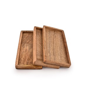 Plateau à sushi en bois de manguier unique en gros - Planche à découper en bois artisanale - Product Image 5
