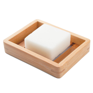 Muestra Gratuita de Porta Jabones de Bambú Rectangular de Lujo, Decorativo, Hecho a Mano, para Baño - Product Image 4