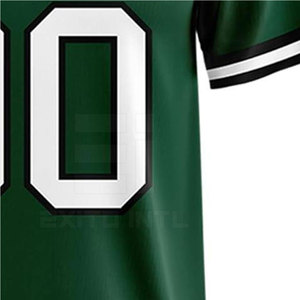 Wholesale Anti-UV Polyester Team Jersey Custom Logo Name Number Breathable Short Sleeve Sports Uniform Customized - Product Image 6