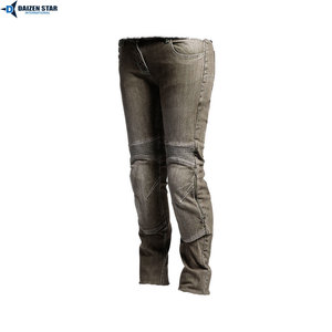 Pantalones Vaqueros Azules para Hombre DAIZEN STAR, de Mezclilla Lavada, Transpirables, para Todas las Temporadas, Ropa de Motocicleta - Product Image 4