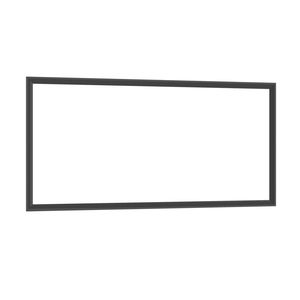 Espejo de baño rectangular moderno de gran tamaño de 60x30 pulgadas con marco negro, espejos de pared grandes decorativos para baño, sala de estar, dormitorio - Product Image 3