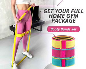 Bandes de Résistance Larges en Tissu pour Entraînement des Fessiers, des Hanches et des Jambes – Idéales pour Squats, Musculation et Exercices à Domicile - Product Image 2