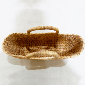 Eco-Friendly Seagrass Rectangle Multifunction <b>Straw</b> Flower Gift <b>Basket</b> Handmade Rustic Creative Woven Portable - Product Image 5