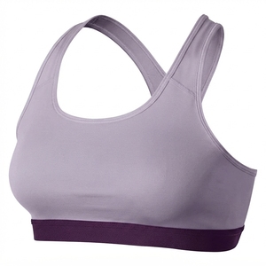 Sujetador deportivo transpirable de doble acolchado para mujer, de seda y algodón, para yoga, fitness y running, a prueba de golpes - Product Image 4